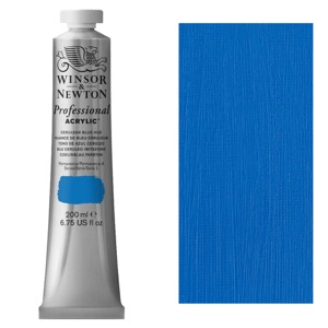Winsor Artists' Acrylic Colors 200ml - Cerulean Blue Hue