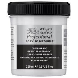 Winsor & Newton Acrylic Primer - Clear Gesso Base 225ml