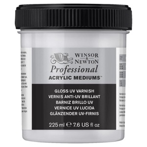 Winsor & Newton Professional Acrylic Gloss UV Varnish 225ml