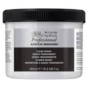 Winsor & Newton Professional Acrylic Clear Gesso 450ml
