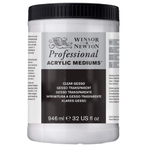 Winsor & Newton Professional Acrylic Clear Gesso 946ml