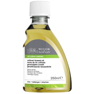 Winsor & Newton Oil Colour Medium Refined Linseed Oil 250ml