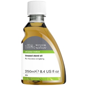 Winsor & Newton Oil Colour Medium Stand Linseed Oil 250ml