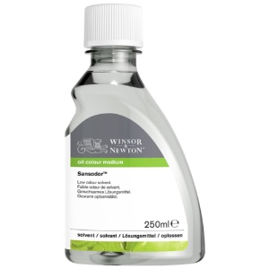 Winsor & Newton Oil Colour Medium Sansodor Low Odor Solvent 250ml