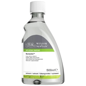 Winsor & Newton Oil Colour Medium Sansodor Low Odor Solvent 500ml