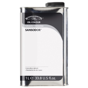 Winsor & Newton Oil Colour Medium Sansodor Low Odor Solvent 1 Liter