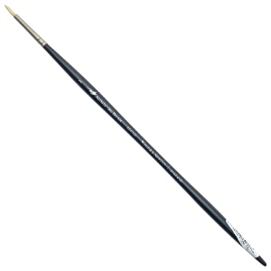 Winsor Artists' Oil Brush - Long Handle Round - Size 1