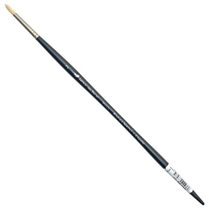 Winsor Artists' Oil Brush - Long Handle Round - Size 2