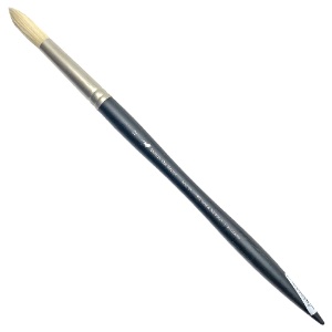 Winsor Artists' Oil Brush - Long Handle Round - Size 12