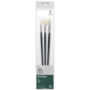 Winsor & Newton Winton Hog Bristle 3 Pack #3
