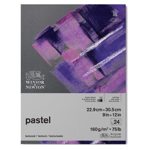 Winsor & Newton Pastel Textured Pad 9"x12" Grey Colours