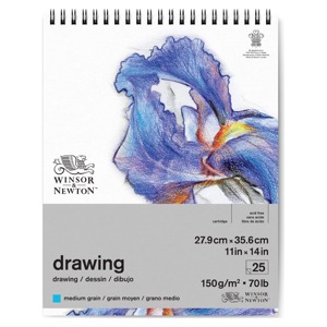 Winsor & Newton Drawing Spiral Pad 11"x14" Medium