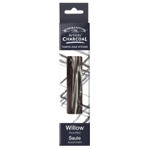Winsor & Newton Artists' Willow Charcoal 12 Pack Assorted