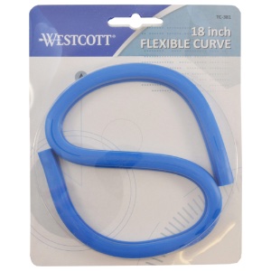 Westcott C-Thru TC-381 Vinyl Flexible Curve 18"