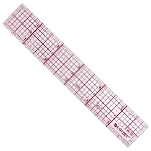 C-Thru 8ths Standard Graph Ruler 6" x 1"