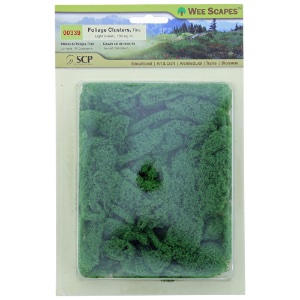 Simi Creative Wee Scapes Foliage Clusters 150 Sq. In. Light Green