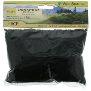 Simi Creative Wee Scapes Ground Cover Turf 20 Cu. In. Coarse Dark Green