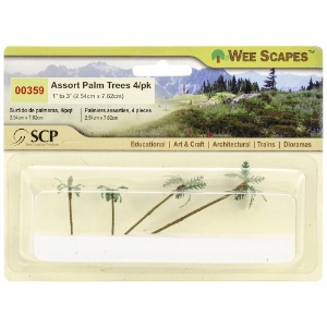 Simi Creative Wee Scapes Palm Tree 1" - 3"