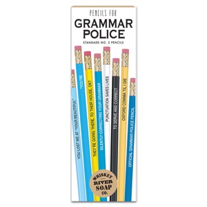 PENCILS FOR GRAMMAR POLICE 8pk