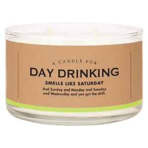 Whiskey River Soap Co. Duo Candle Day Drinking
