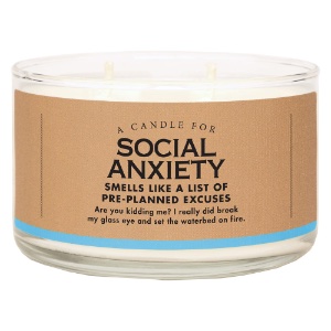 Whiskey River Soap Co. Duo Candle Social Anxiety