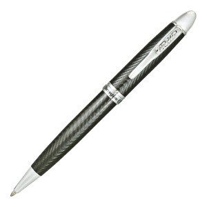 Conklin Herringbone Ballpoint Pen Gun Metal