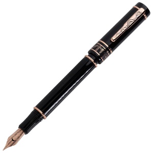 Conklin Hippocrates Fountain Pen Black Medium