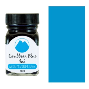 Monteverde USA Core Fountain Pen Ink 30ml Caribbean Blue