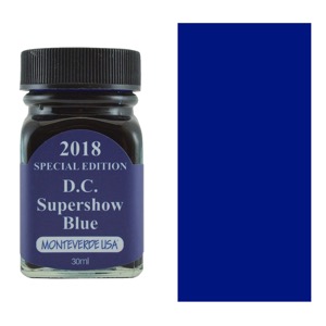 Monteverde USA 2018 Special Edition Fountain Ink 30ml D.C. Supershow Blue