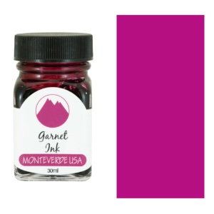 Monteverde USA Gemstone Fountain Pen Ink 30ml Garnet