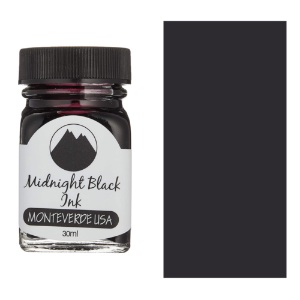 Monteverde USA Core Fountain Pen Ink 30ml Midnight Black
