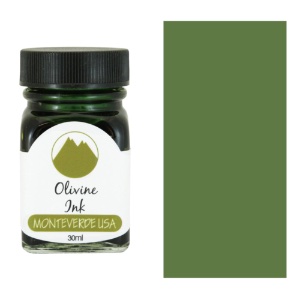 Monteverde USA Gemstone Fountain Pen Ink 30ml Olivine