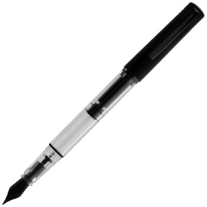 Monteverde USA MP1 Lock-It Piston Fountain Pen Black Fine