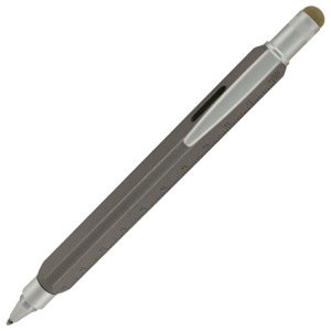 Monteverde USA Tool 60 Ballpoint Pen Platinum Grey