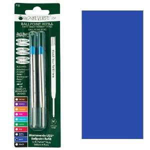 MONTEVERDE B/P REFILL 2pk BLUE