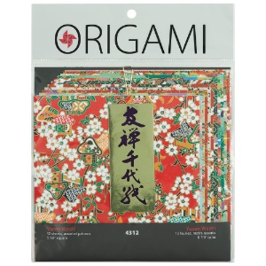 Fold'Ems Yuzen Fancy Origami (12 Sheets)