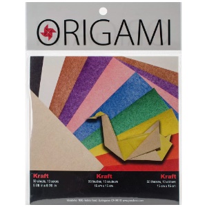 Kraft Paper 50ct 15cm Asst Colrs