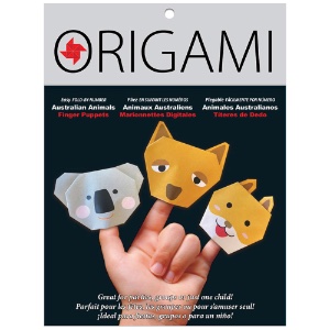 Origami Finger Puppets Australian Animals