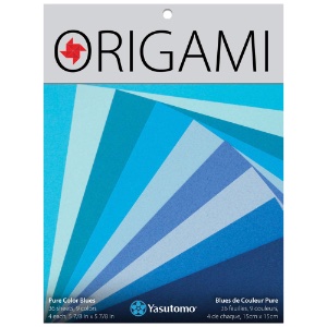 Origami Pure Color Blues 36 Sheet Pack