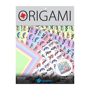 ORIGAMI DANCING CATS 24-SHEET
