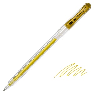 Yasutomo Y&C  Xtreme Gel Pen 0.7mm Metallic Gold