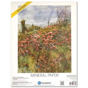 Yasutomo Heavyweight Mineral Paper Pad 20 Sheets 11"x14" White