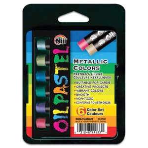 Niji Oil Pastel 6 Set Metallic Colors