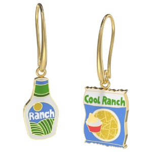 Yellow Owl Workshop Drop Earrings Cool Ranch Dressing