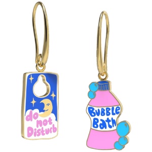 Yellow Owl Workshop Drop Earrings Self-Care Bubble Bath