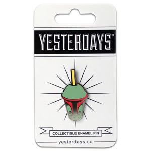 Yesterdays Enamel Pin Boba Fett