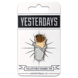Yesterdays Enamel Pin ET Burrito
