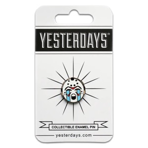 Yesterdays Enamel Pin Horror Emoji Jason