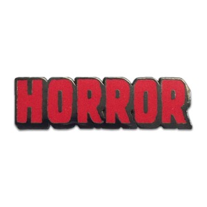 Yesterdays Enamel Pin Horror