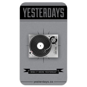 Yesterdays Enamel Pin Strictly Wax